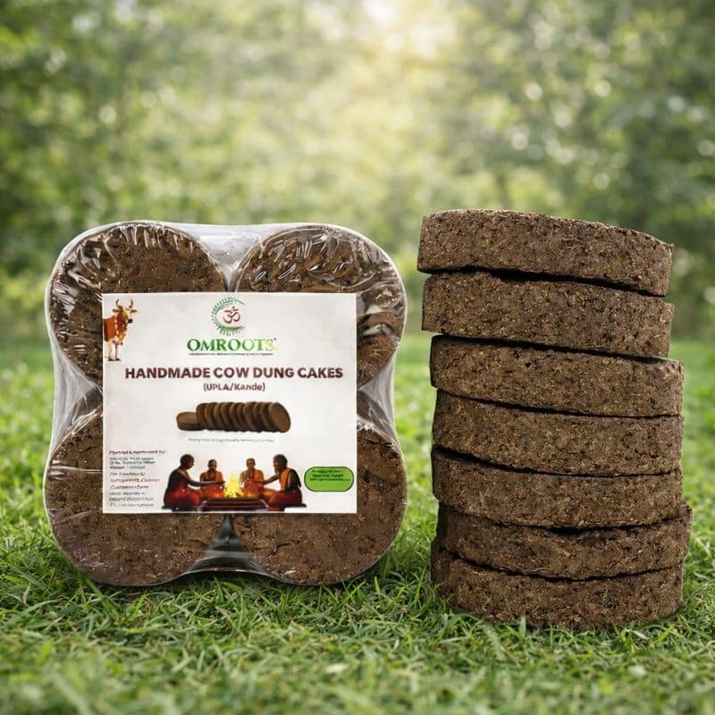 Handmade Cow Dung Cakes (Uple/Kande)