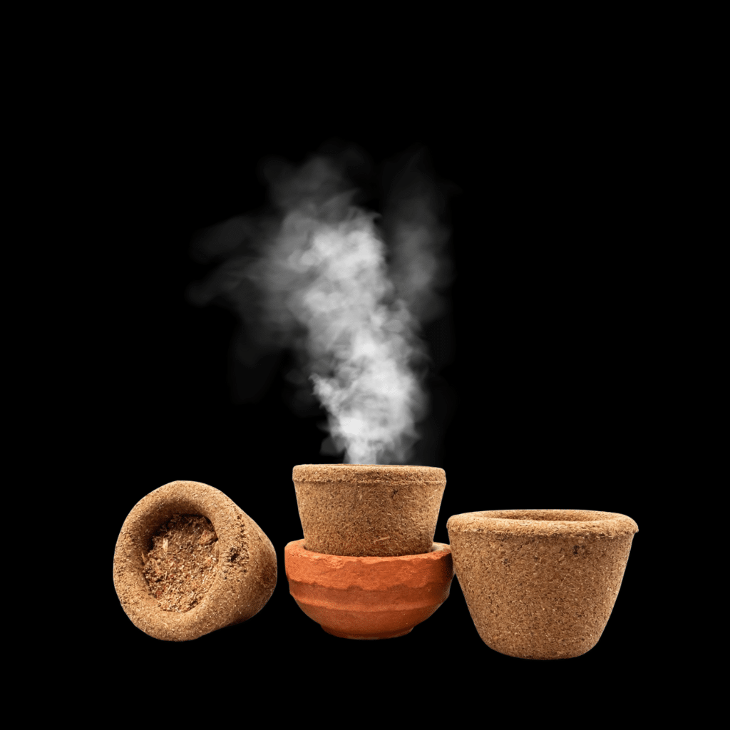 Lobhan Havan Cups | Organic Dhoop Cup