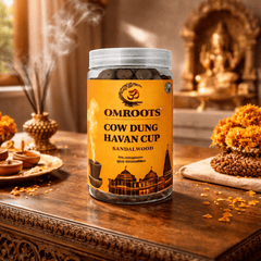 Sambrani Sandalwood Havan Cups | Organic Dhoop Cup