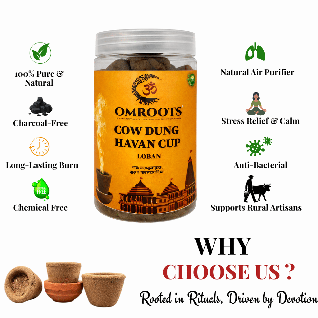 Lobhan Havan Cups | Organic Dhoop Cup