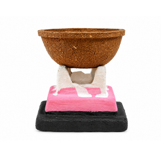 Mini Havan Kit for Daily Use | 30-Day Compact Vedic Pooja Set with Gomay Kund, Herbal Hawan Samagri & Cow Dung Diyas | Ideal for Home Rituals