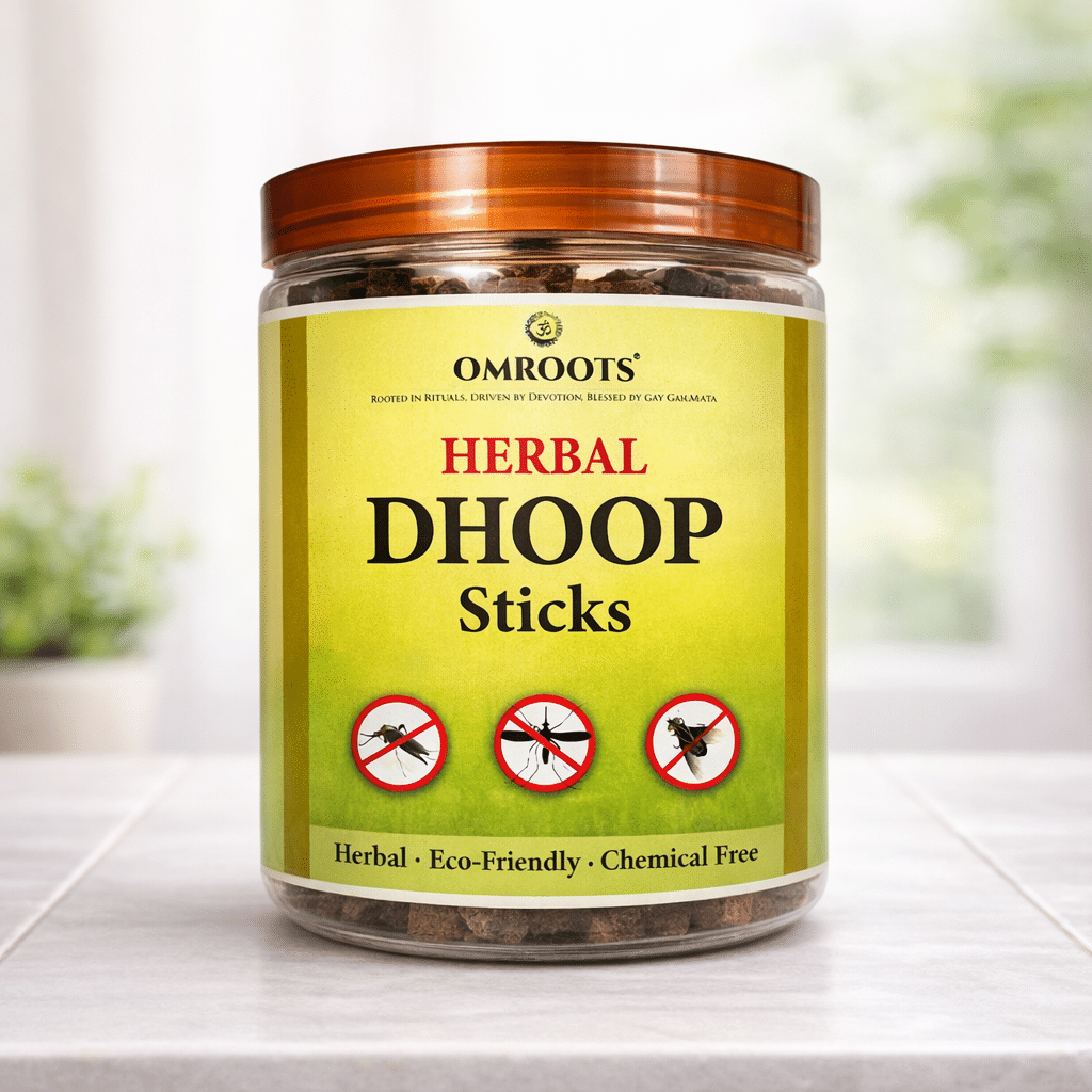 Herbal Mosquito Repellent Dhoop Sticks | Bambooless | Cow Dung & Neem