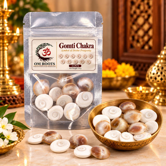 Omroots Gomti Chakra For Pooja – 11 Pieces