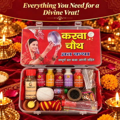 OMROOTS Karwa Chauth Pooja Kit