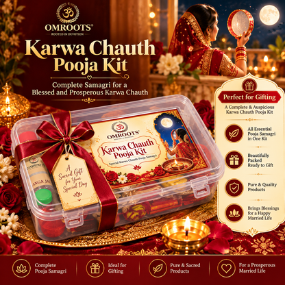 OMROOTS Karwa Chauth Pooja Kit