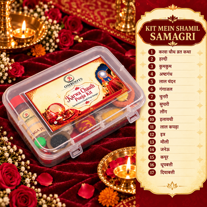 OMROOTS Karwa Chauth Pooja Kit