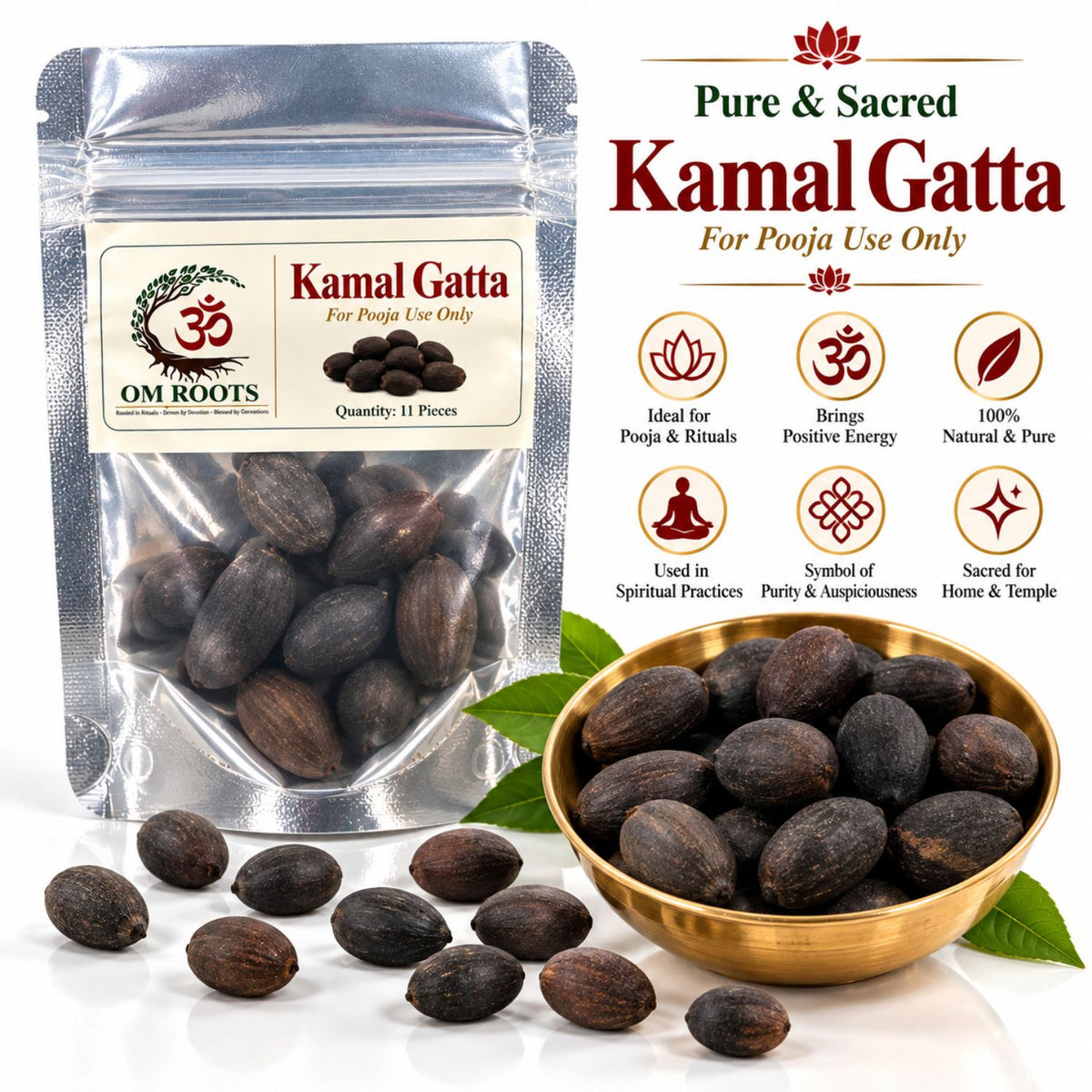 Omroots Kamal Gatta For Pooja – 11 Pieces