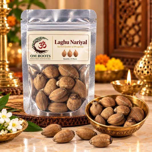 Omroots Laghu Nariyal For Pooja – 11 Pieces