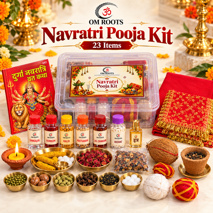Navratri Pooja Kit – 23 Items Complete Puja Samagri Set