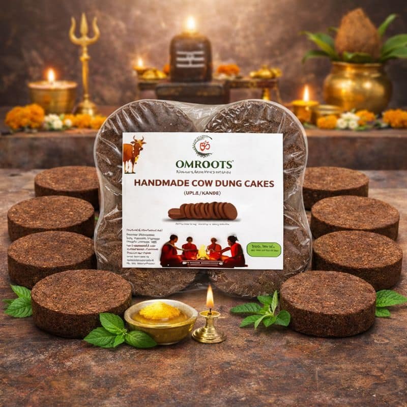Handmade Cow Dung Cakes (Uple/Kande)