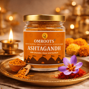 Ashtagandh Powder with Chandan, Kesar & Kumkum