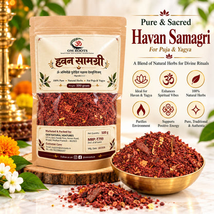 Omroots Havan Samagri For Pooja – 500 Gram